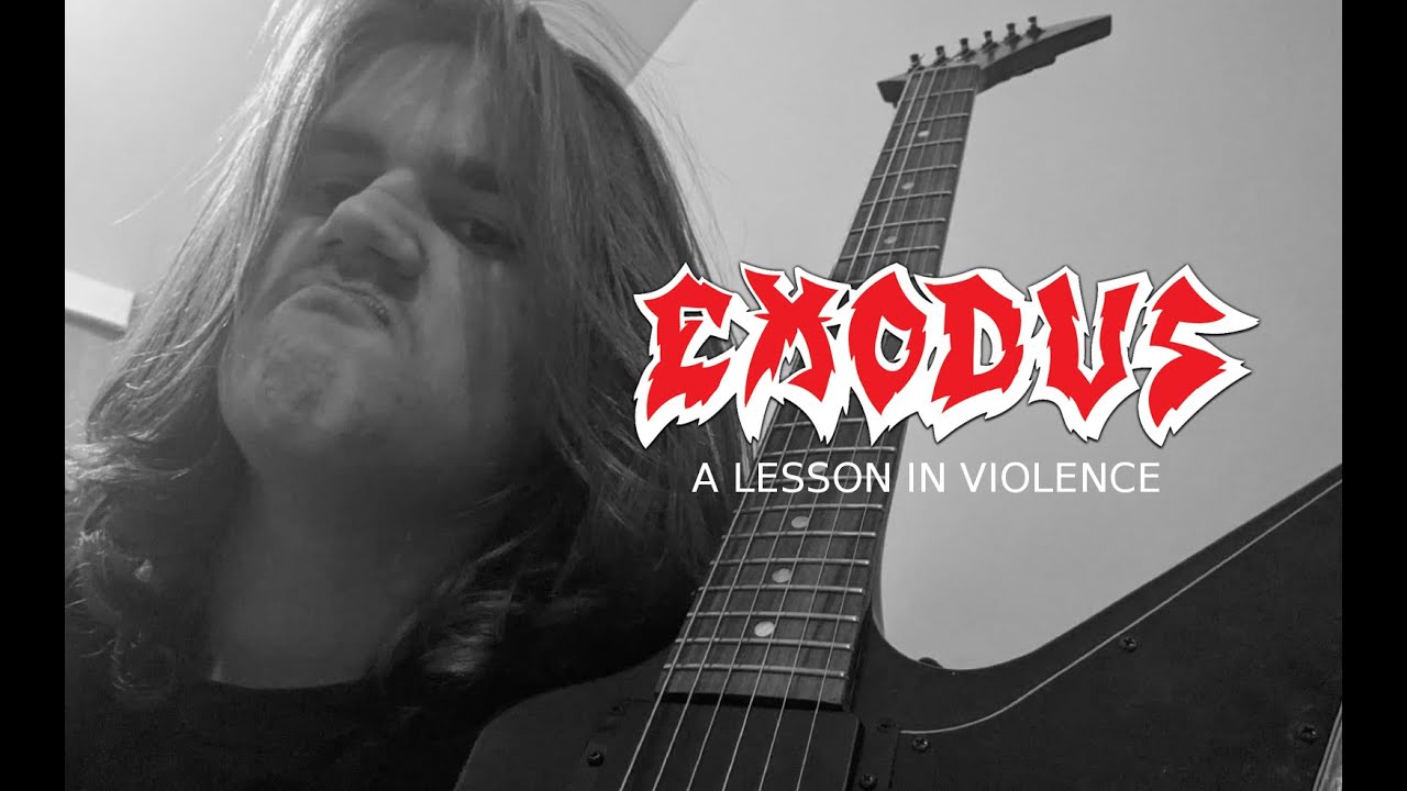 Exodus - A Lesson in Violence (Rhythm Guitar Cover)
