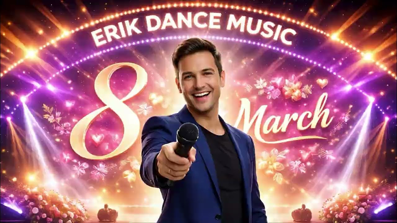 С 8 Марта! 🌸 Самое красивое поздравление для всех женщин ERIK DANCE MUSIC🔊