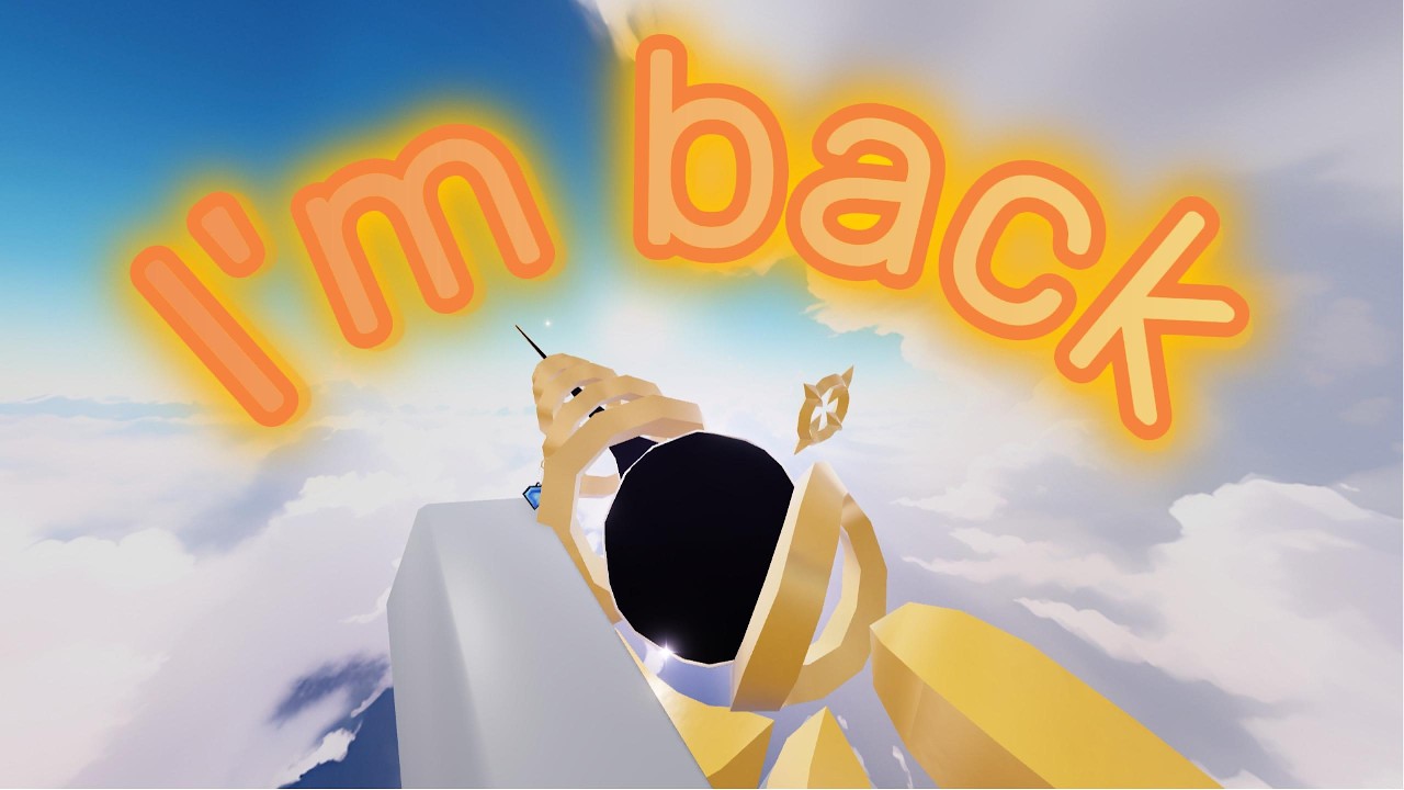 I'm back