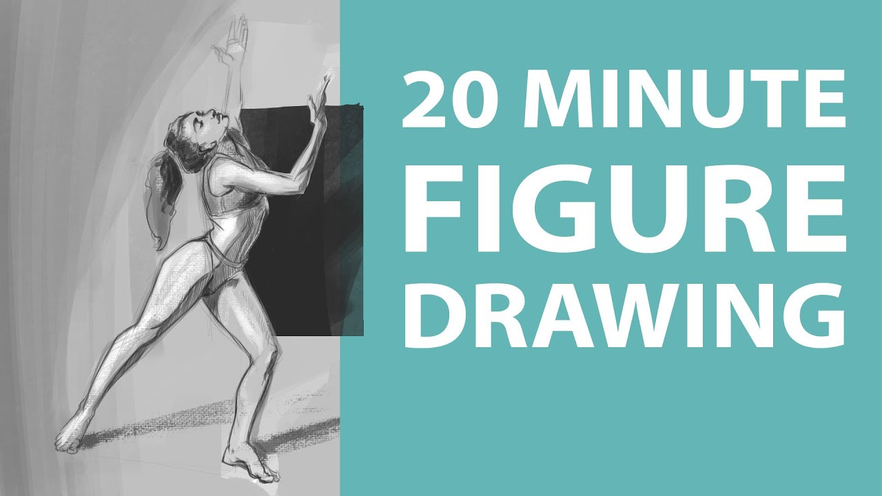 Long Pose Figure Drawing | 20 Minutes
