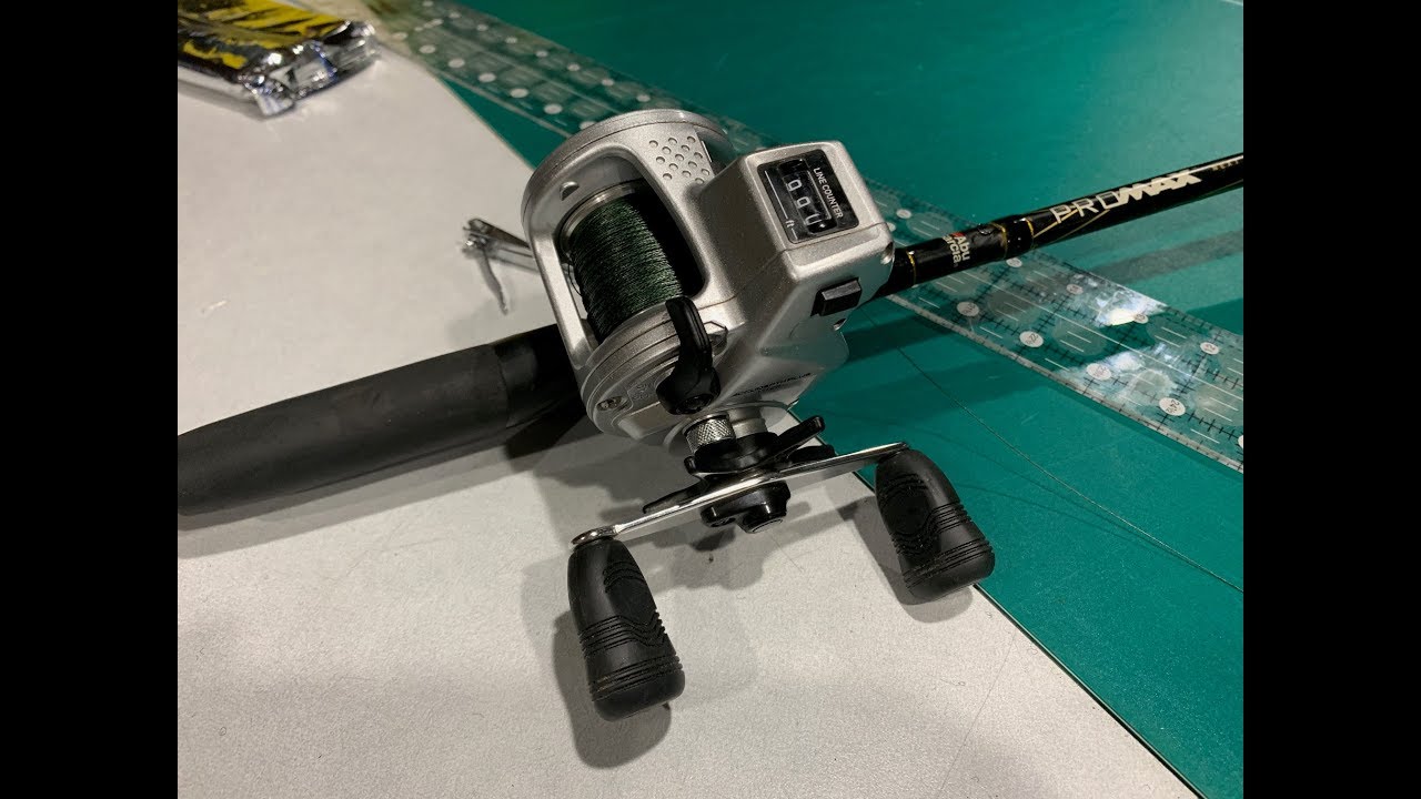 Diawa Line Counter Reel and How I install fishing line