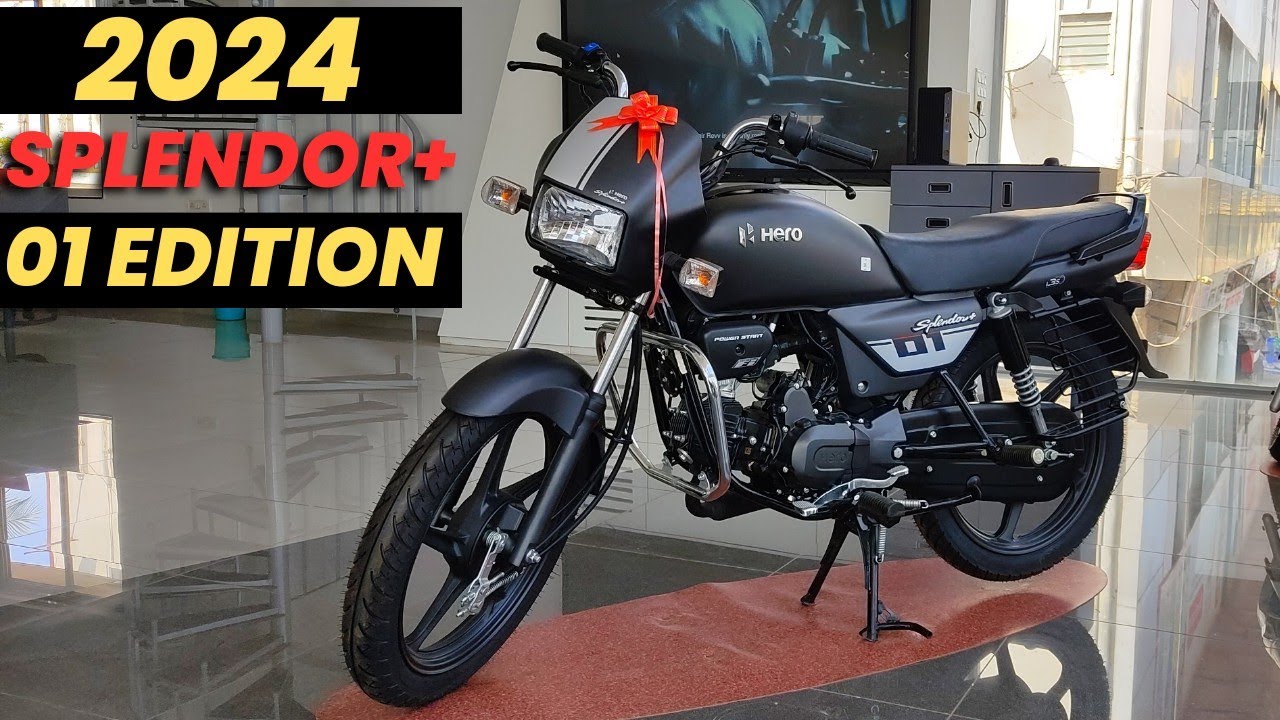 Hero Splendor Plus 01 Edition Review | Splendor+ 01 New 2024 Model | Price & Mileage