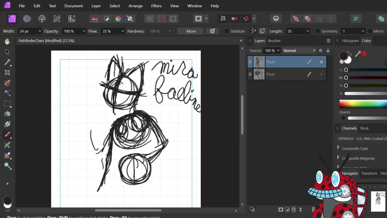 Sketching Pathfinder 2e Campeign concepts