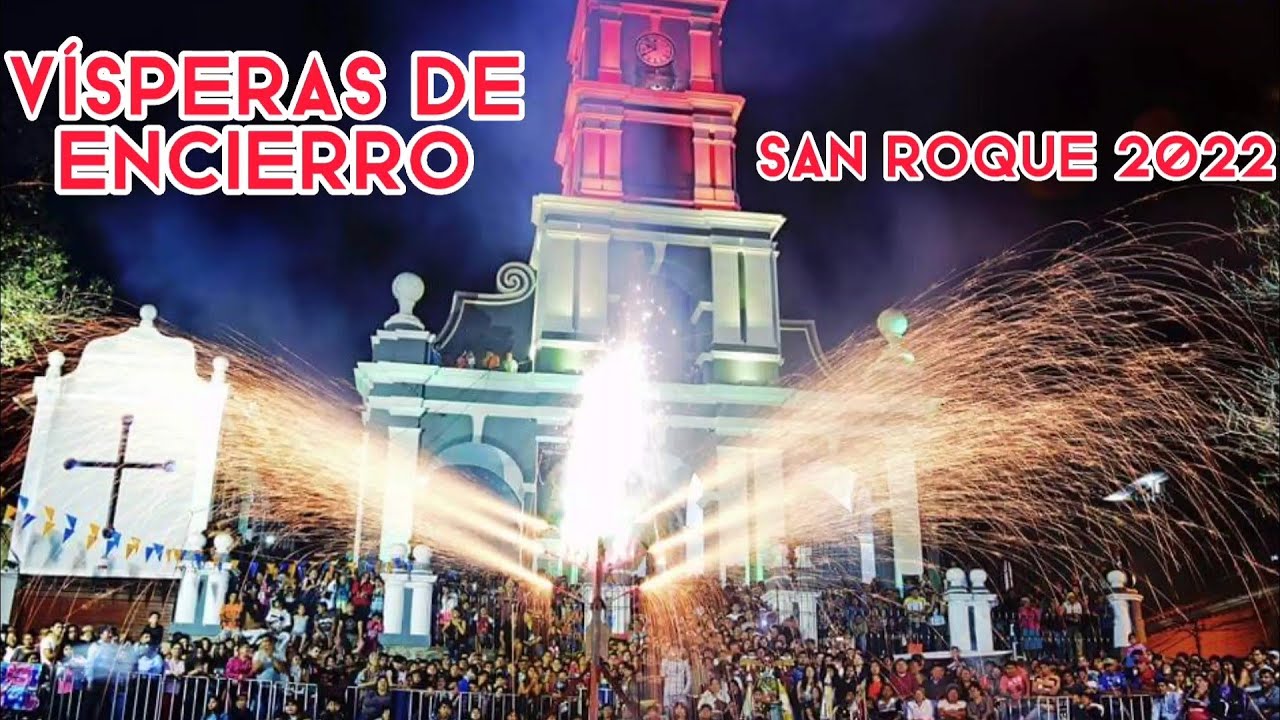 VÍSPERAS DE ENCIERRO de la FIESTA GRANDE DE SAN ROQUE 2022 (DANZAS de los PROMESANTES CHUNCHOS)