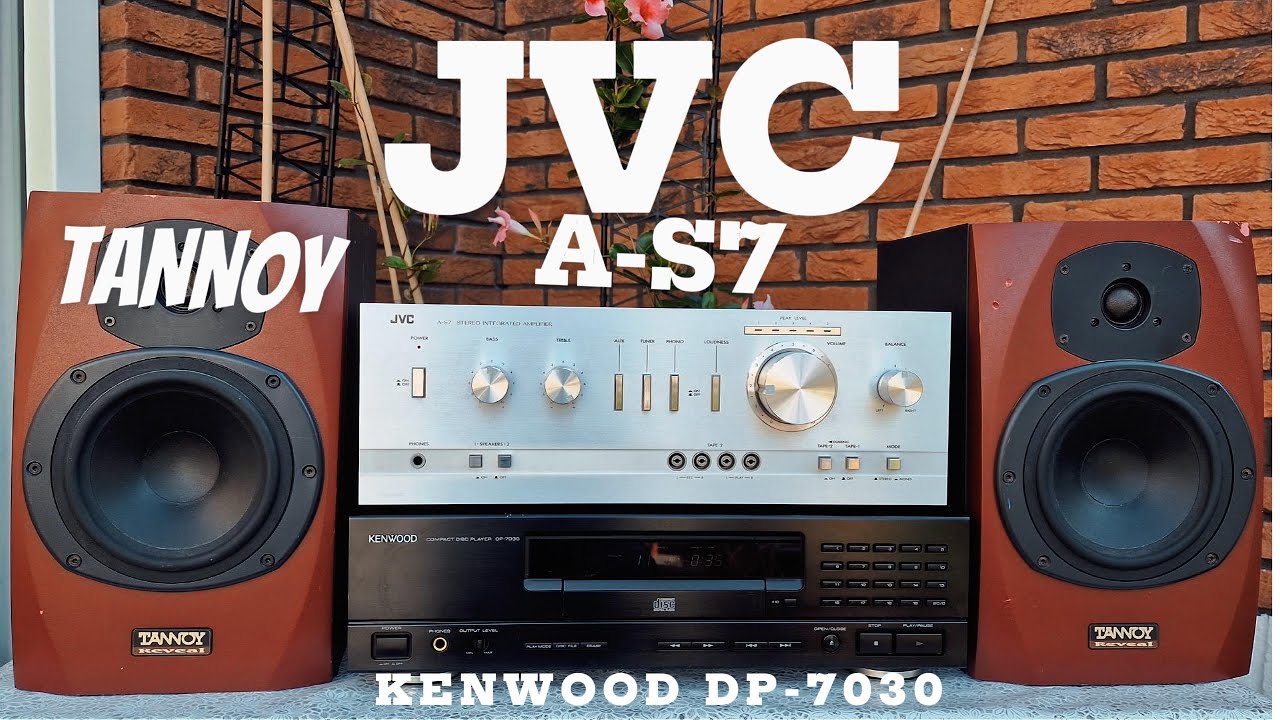 Kenwood DP-7030 + JVC A-S7 + Tannoy Reveal | Тест аудиофильского CD-плеера