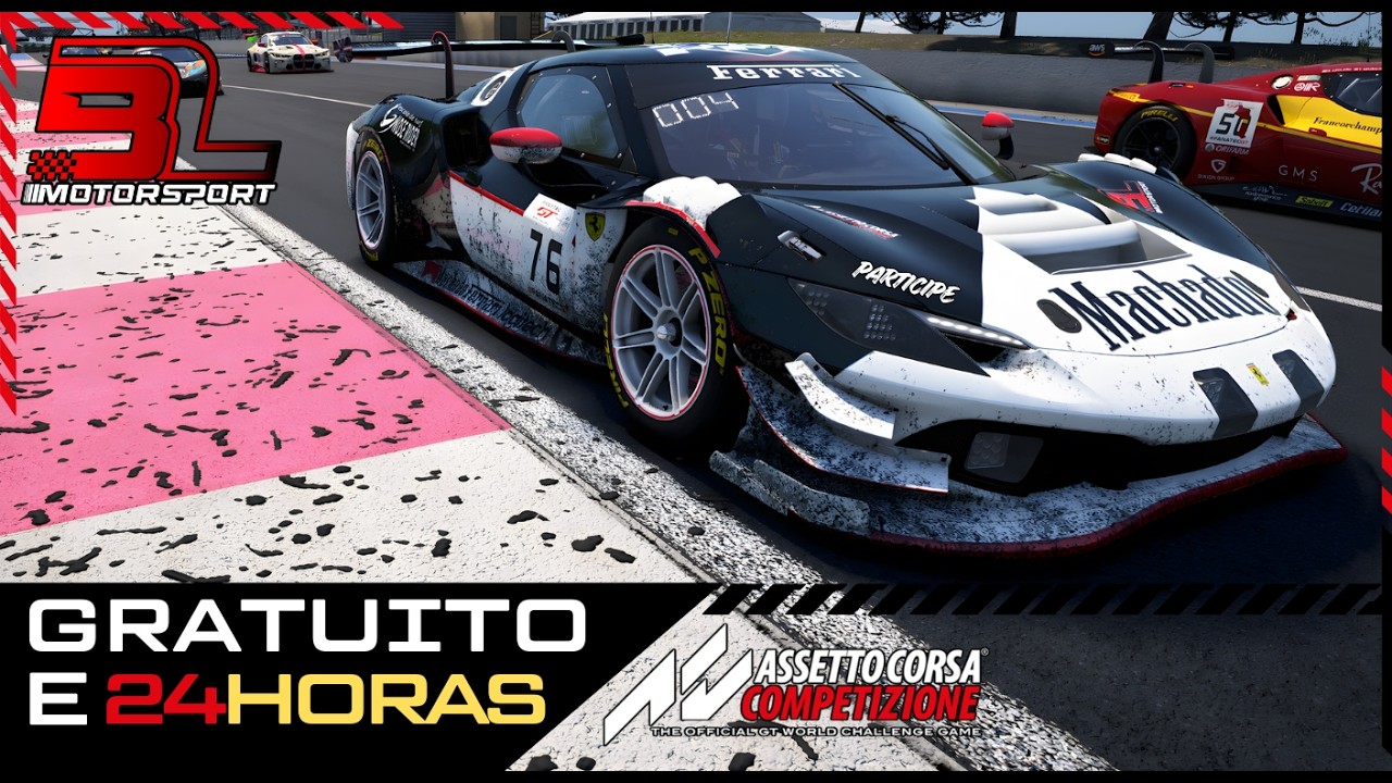 🏁 Campo de Treino ACC  🚥 100% Supervisionado e Gratuito!  ⏱ Paul Ricard #simracing #simulador