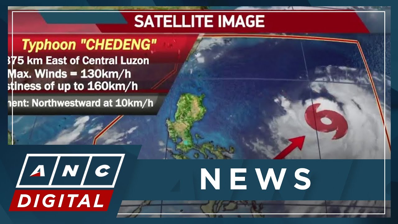 'Chedeng' intensifies into typhoon, to pull Habagat and bring rains over Palawan, Mindoro | ANC