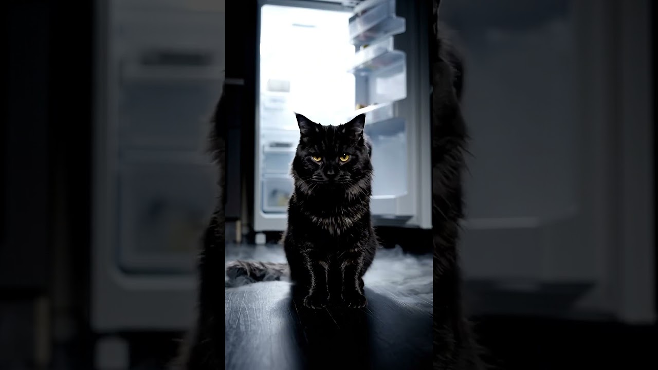 Кот, который в 0314 внезапно забыл, как работает пол #cat #веселыекоты #cute #красиваякошка