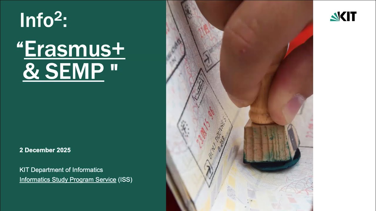 Info²: Erasmus+ & SEMP WS25/26