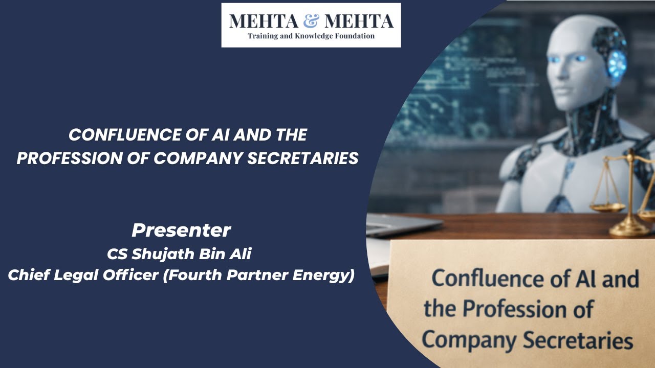 Confluence Of AI And The Profession Of Company Secretaries