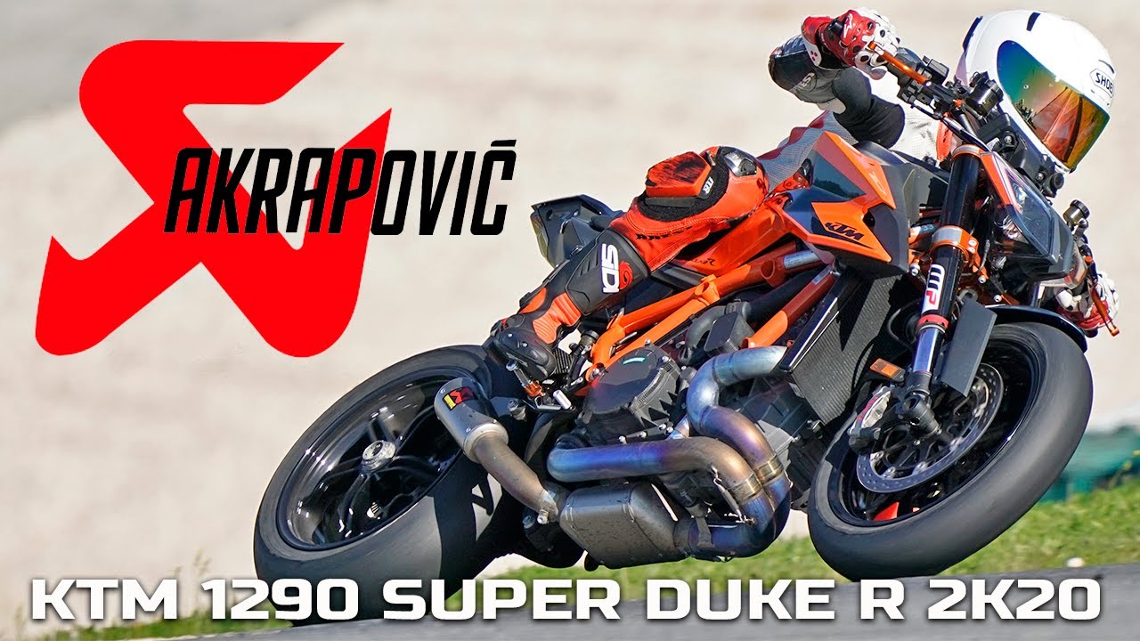 KTM 1290 Super Duke R 2020 Akrapovic Sound
