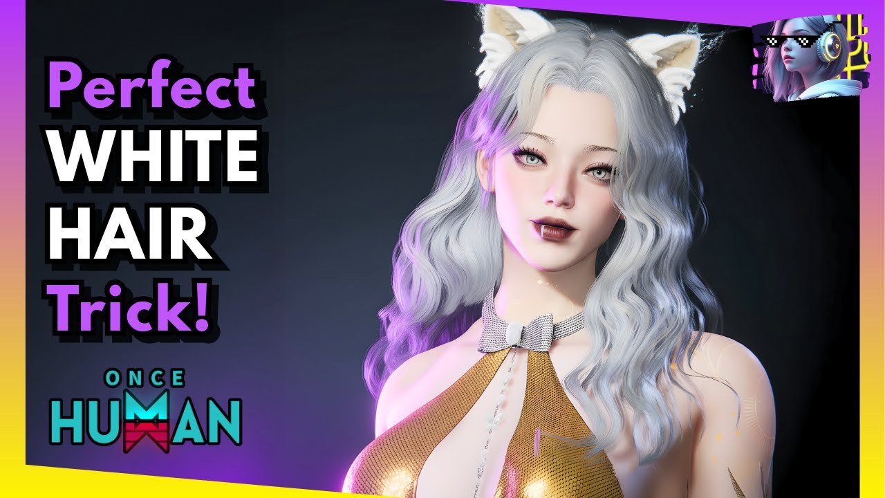 How to Get White Hair in Once Human | Step-by-Step Tutorial | Character customization