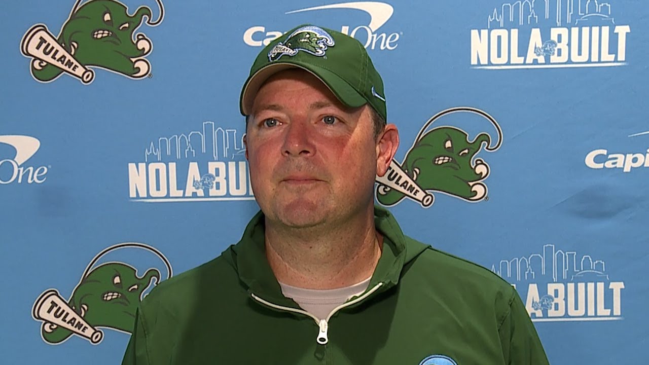 Tulane's Will Hall is grateful to be back with the Green Wave