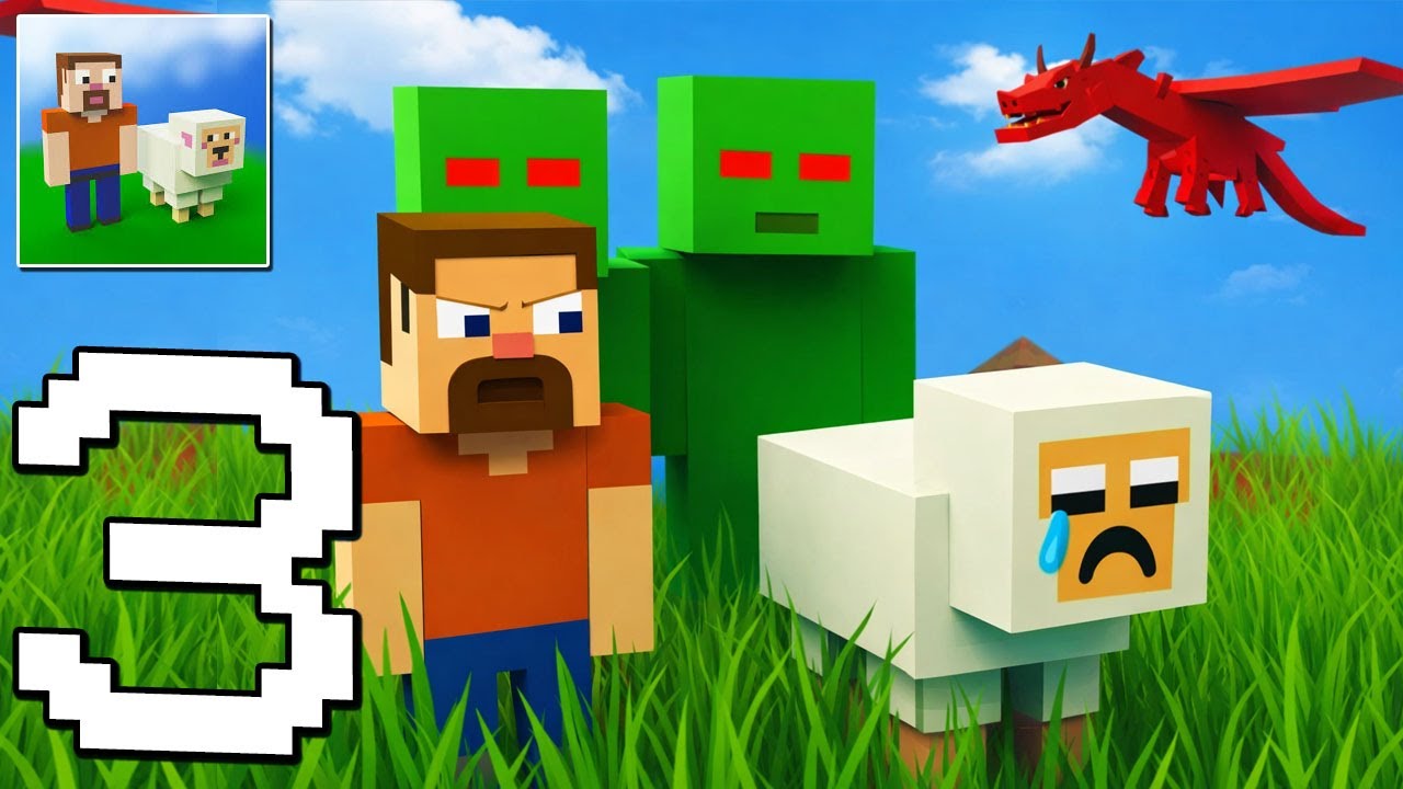 CubeCrafter: Gameplay Walkthrough Part 3 - Build, Craft & Explore the block world (Android,iOS)