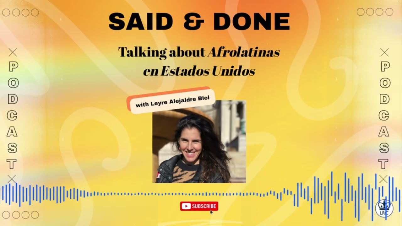 Talking about Afrolatinas en Estados Unidos, with Leyre Alejaldre Biel