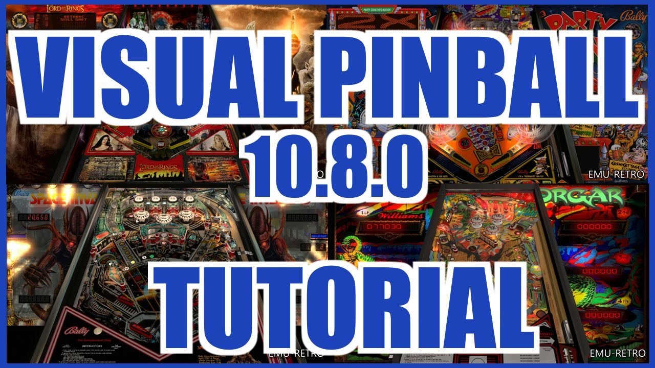 TUTORIAL VISUAL PINBALL 10.8