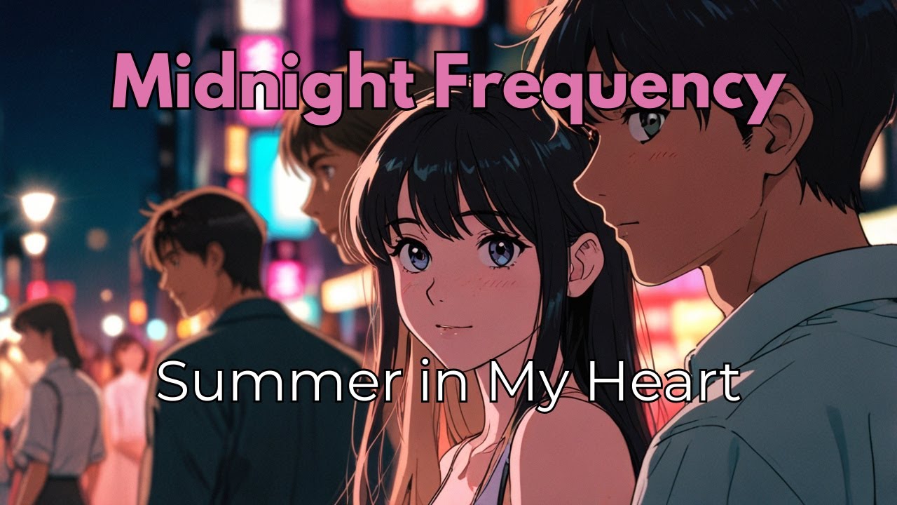 Midnight Frequency –  Summer in My Heart – 90s Eurodance Party Vibes | AI Dance Music