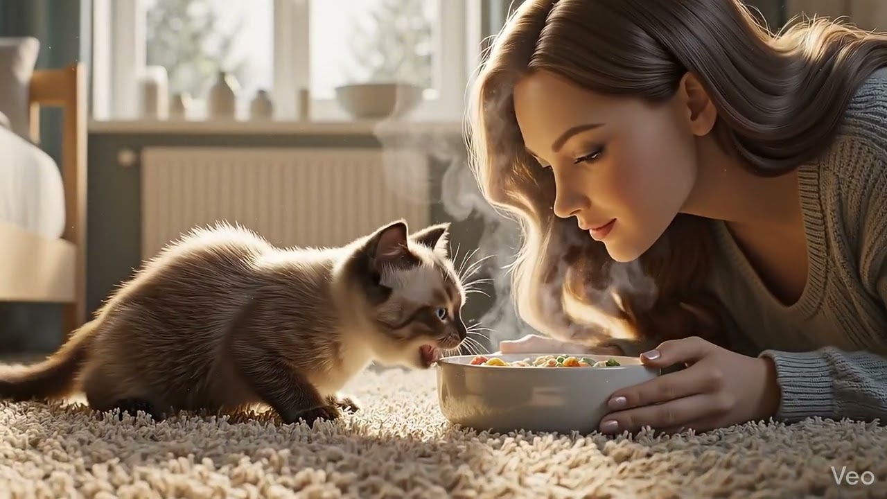 Cooking in a cozy kitchen