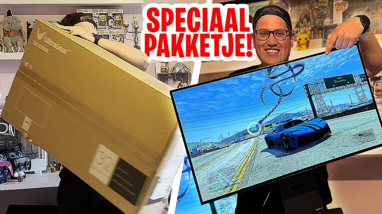 GTA V ONLINE SPELEN OP NIEUWE MONITOR!!!