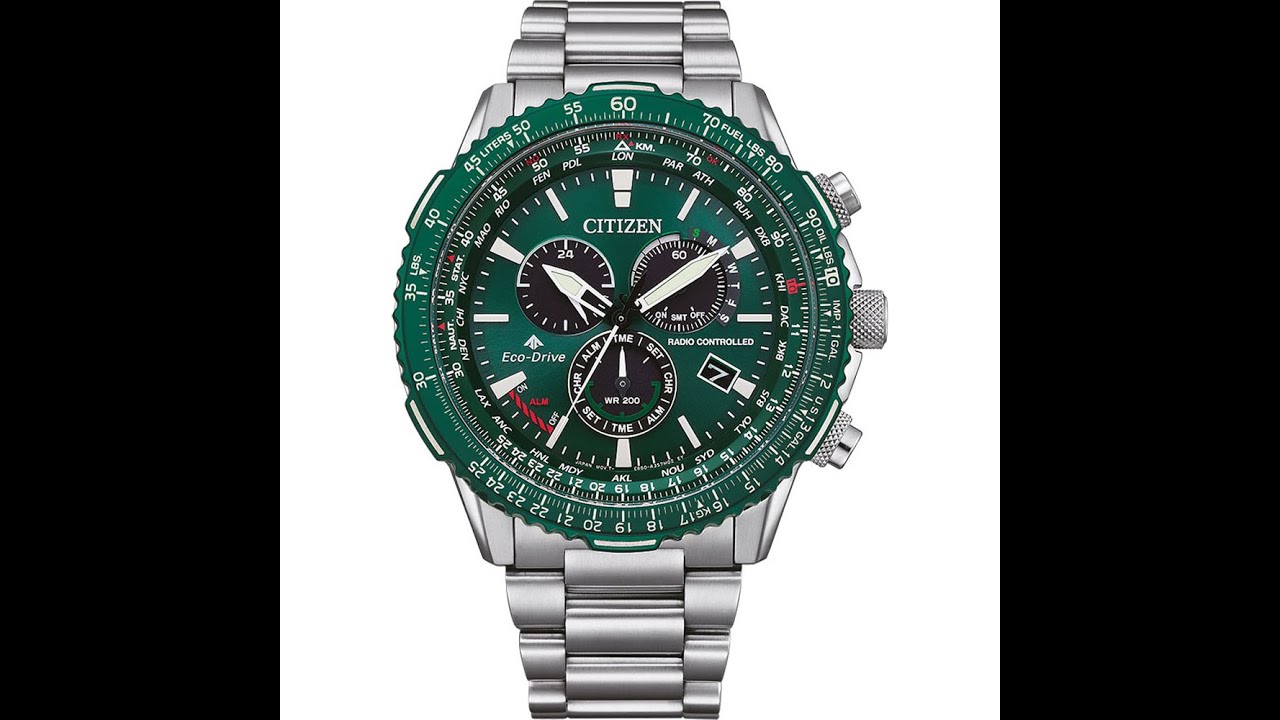 Citizen Promaster Sky Chrono Taucheruhr / CB5004-59W / Grün / Eco-Drive / 2022 / Schönste Citizen!