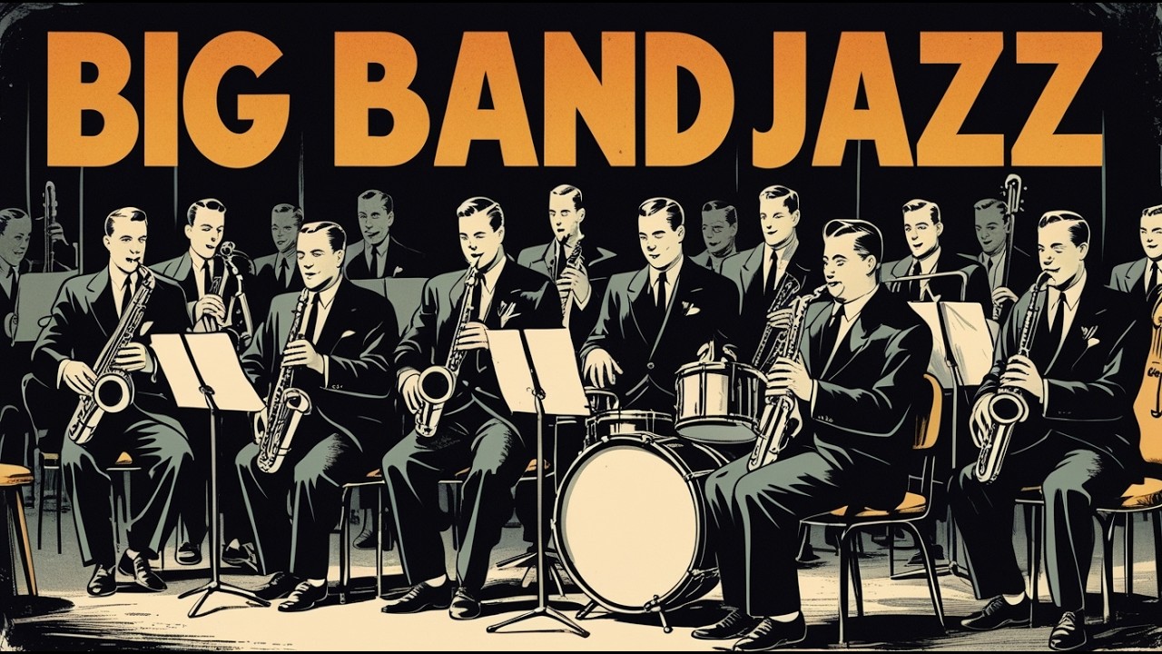 📻 Dance Big Band Jazz | 1940&rsquo;s Caf&eacute; Swing Radio