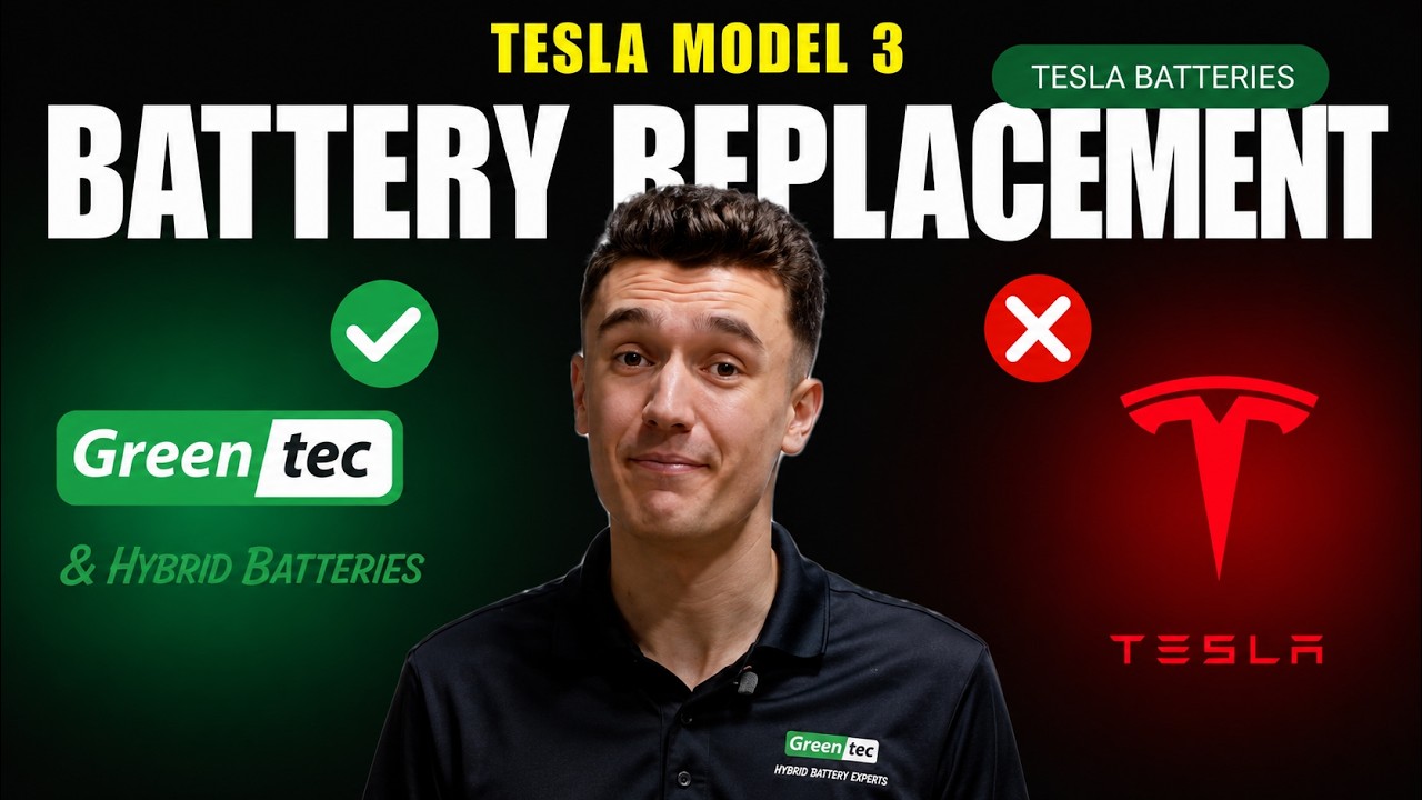 Замена аккумулятора Tesla Model 3
