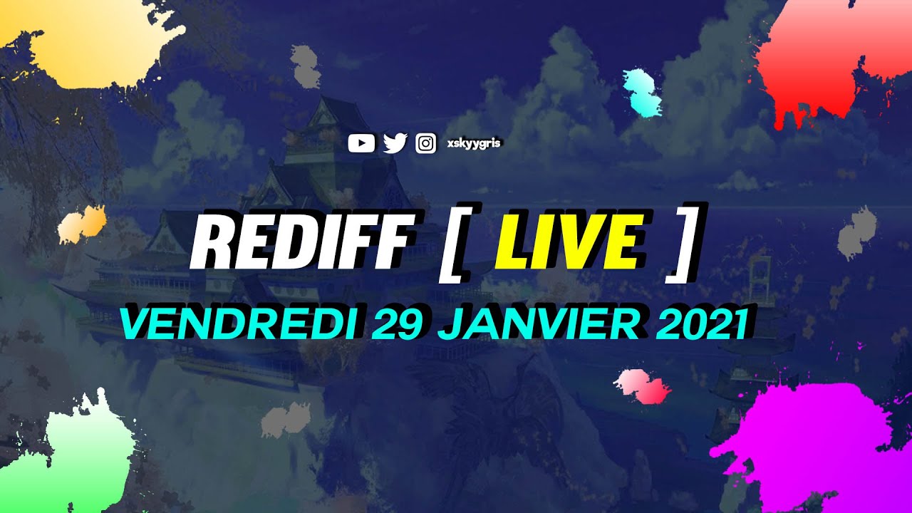 SKYYGRIS 🏮 ►  VOD du 29 / 01 / 2021 Sur Minecraft Et Trackmania