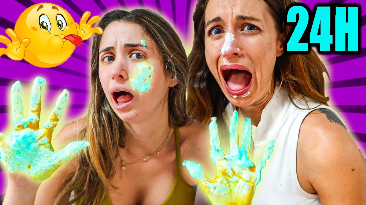 SARITA QUEEN LE HACE BROMAS DE PAYASO A LAURITAM DURANTE 24 HORAS !!