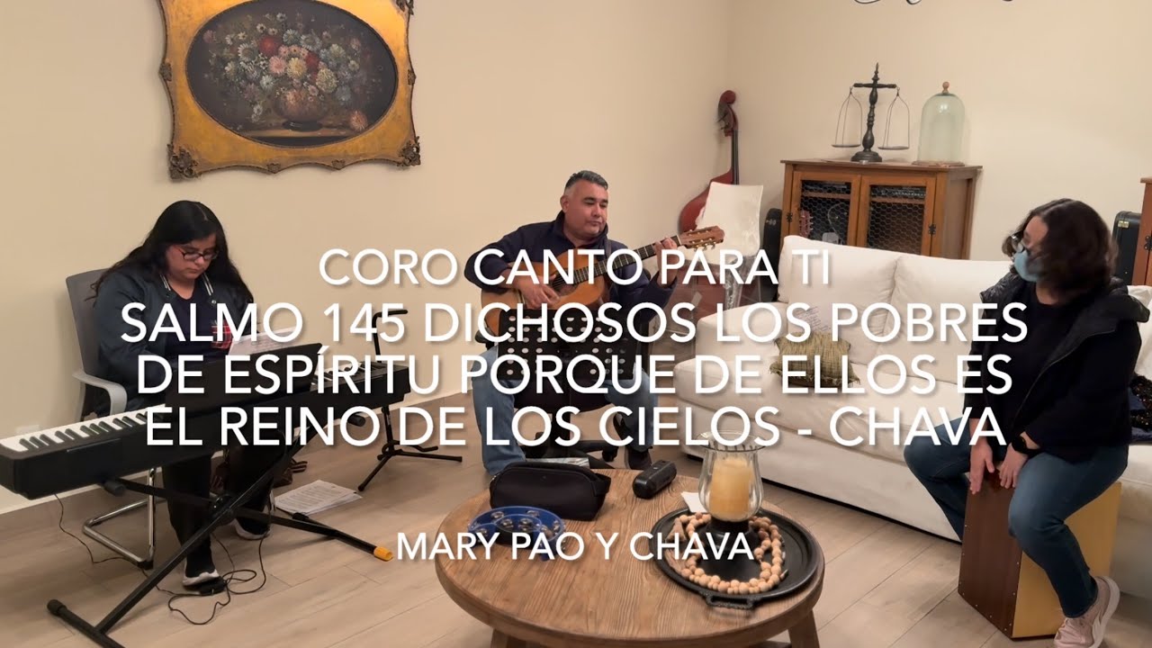 SALMO 145 DICHOSOS LOS POBRES DE ESPÍRITU PORQUE DE ELLOS ES EL REINO DE LOS CIELOS 
