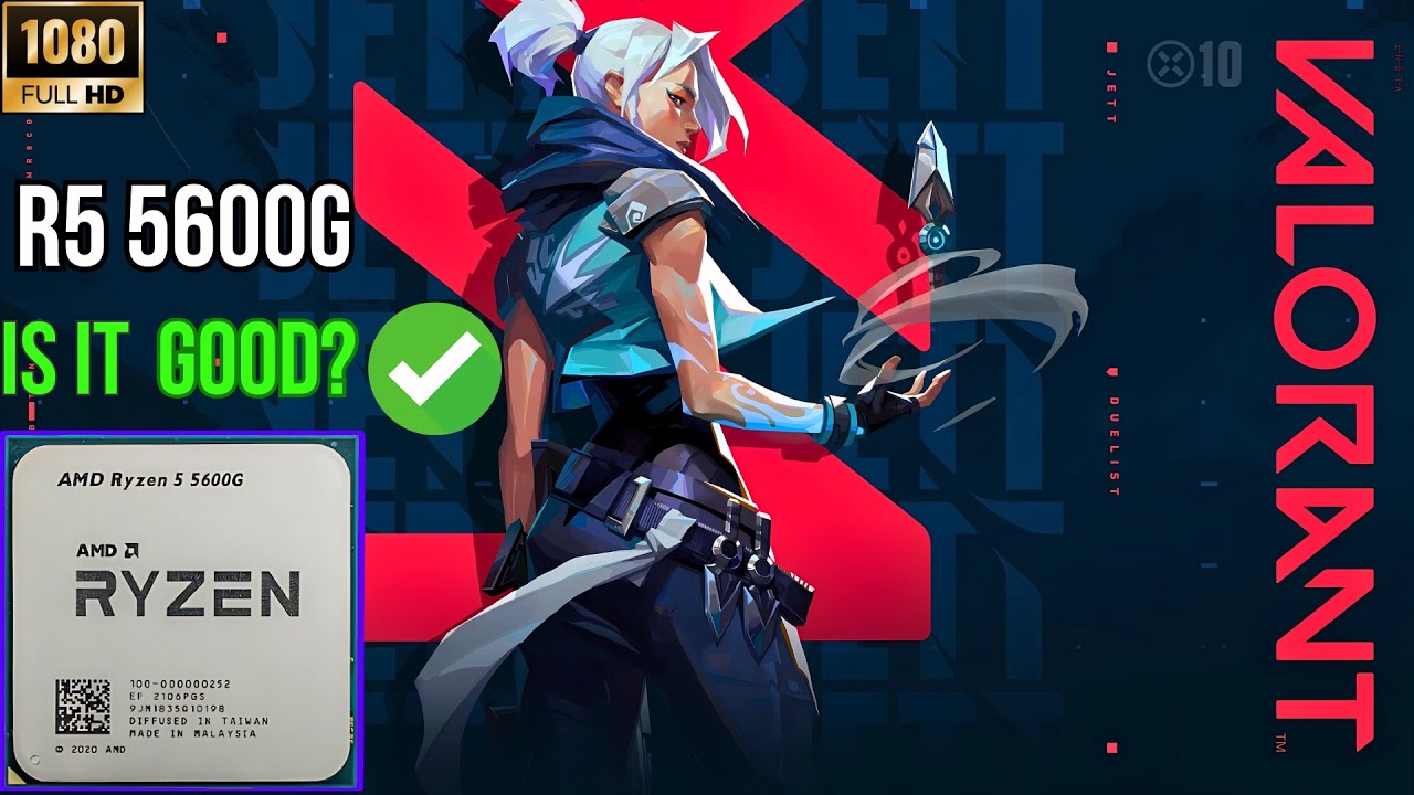 Valorant en 2025 con Ryzen 5 5600G 🔥 ¿Cuántos FPS reales consigo?