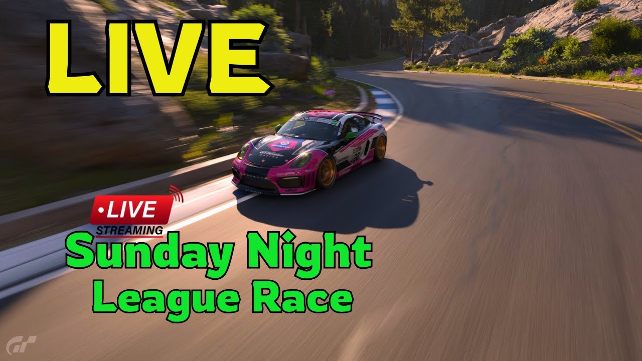 LIVE Sunday Night League Racing at Trial Mountain GT7 2k 60fps