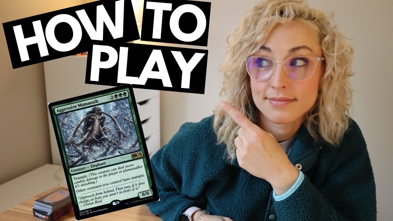 How does Aggressive Mammoth work? | MTG Cards Explained V.1