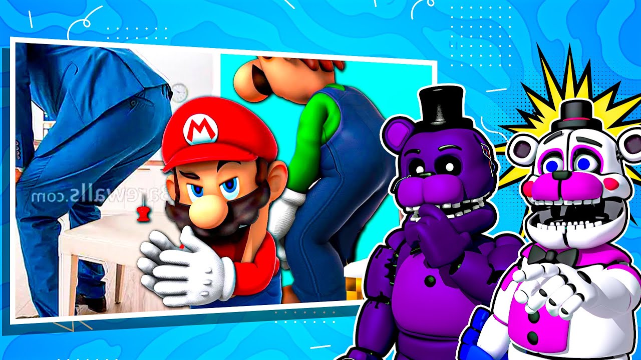 Shadow Freddy REACTS to SMG 4 with Funtime Freddy