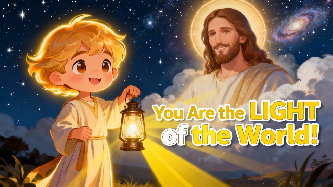 You Are the Light of the World: Jesus Heartwarming Message to Shine Bright - Bedtime Affirmation