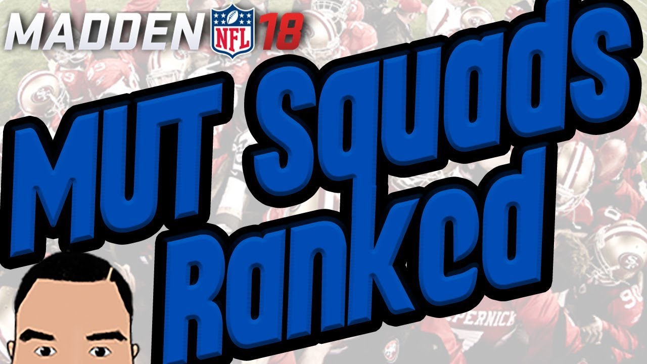 MADDEN 18: FIRST RANKED MUT SQUADS GAME!!!