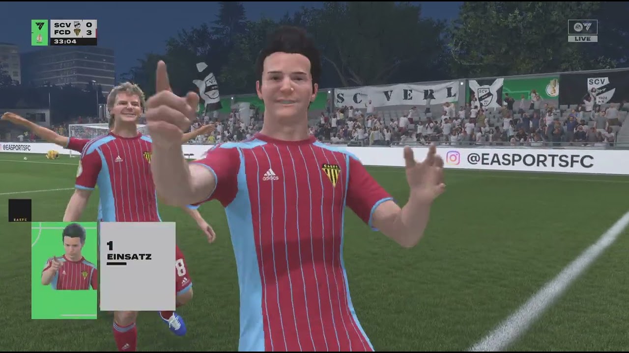 Verl vs fc Dragons