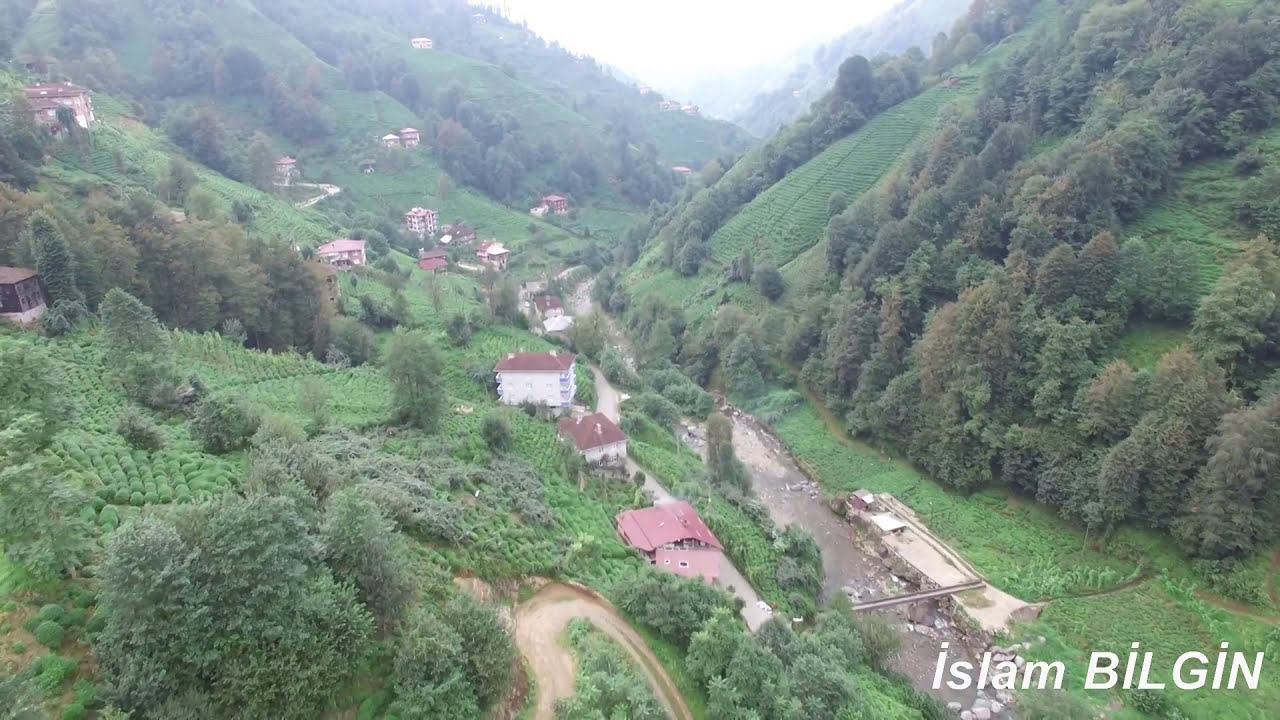 Rize &Ccedil;ayeli Raşot vadisi 4k izleyin #Rize #&Ccedil;ayeli