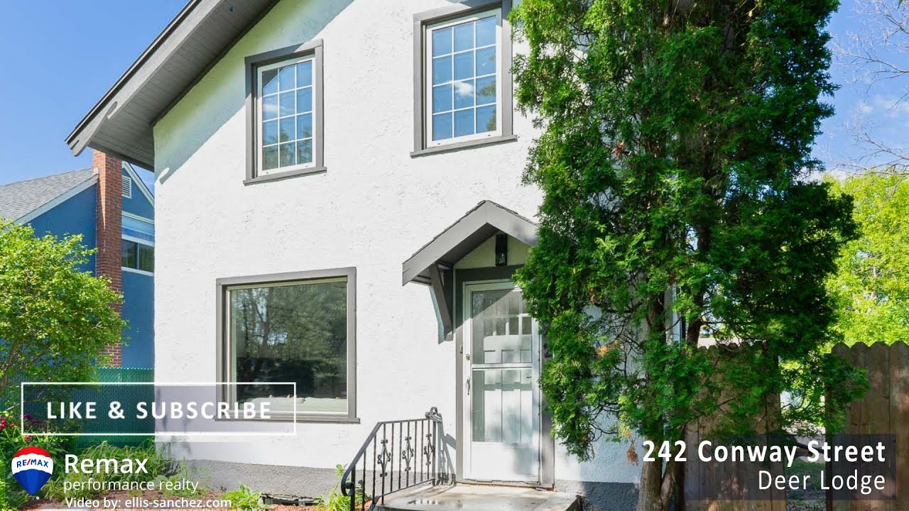House for Sale at 242 Conway Street in Deer Lodge Winnipeg