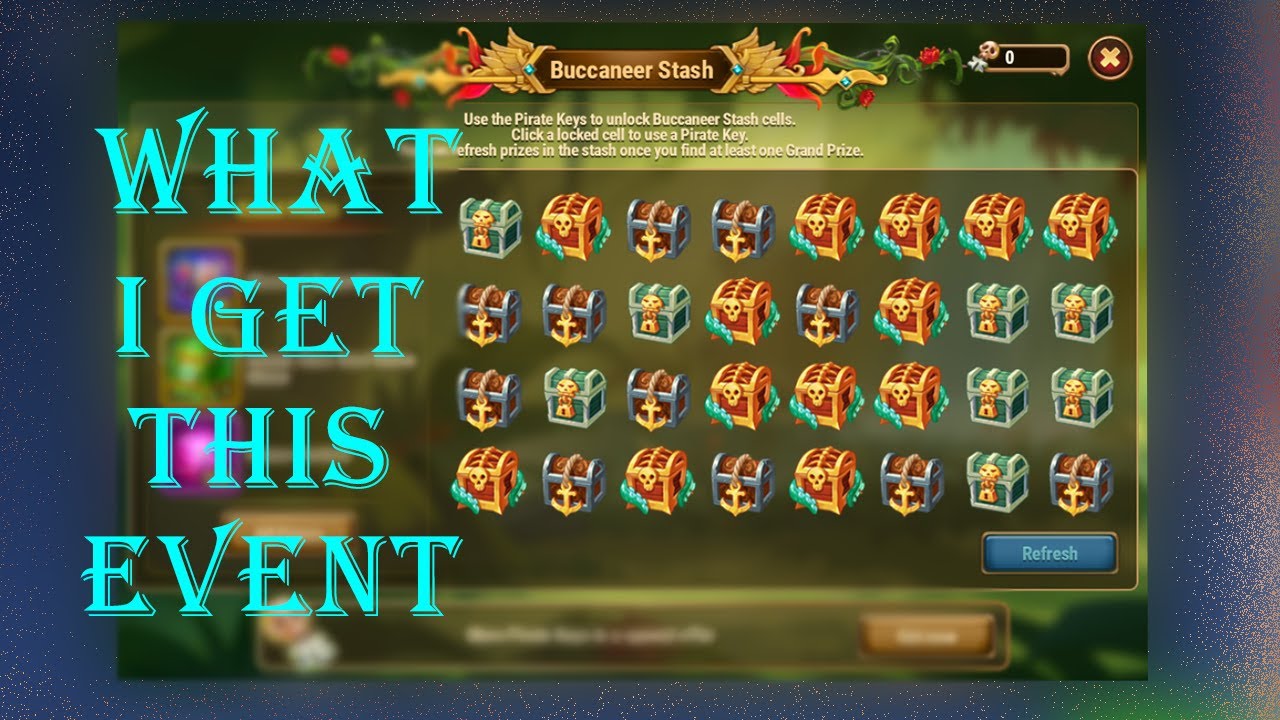 Buccaneer Stash Event || Hero Wars || Chest of Supertitans || Chaos Particles ||