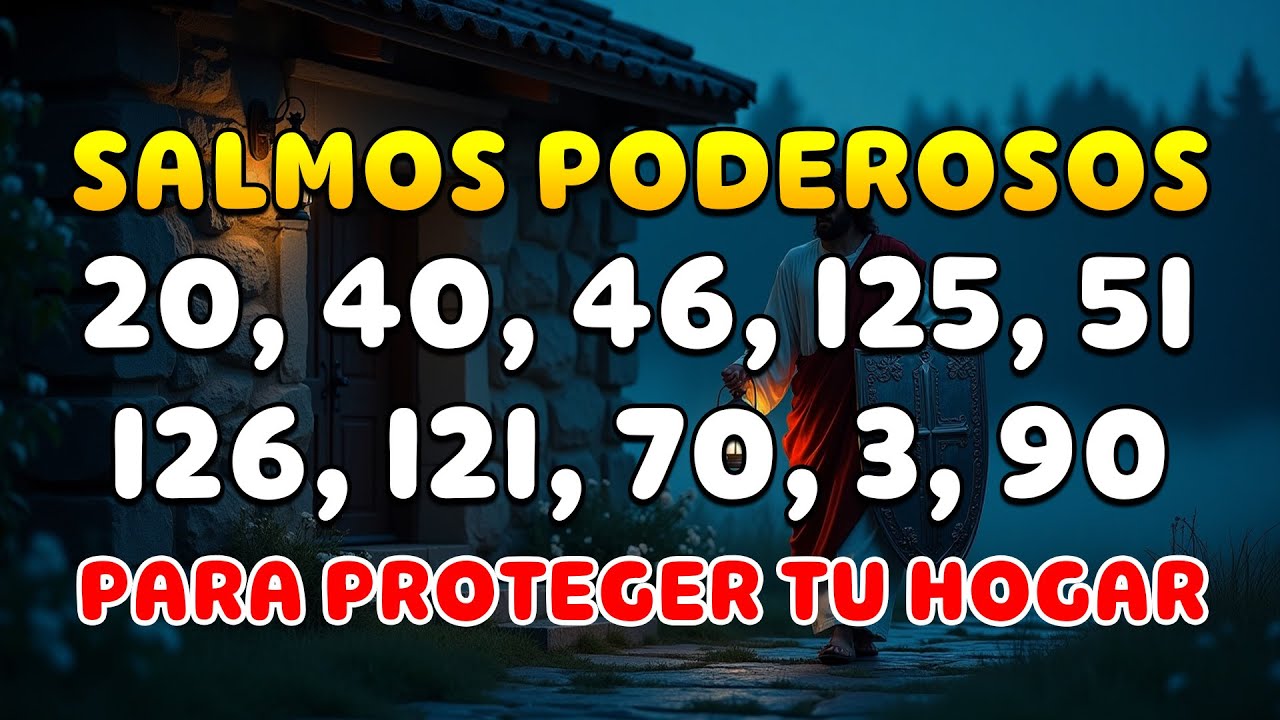 ORACIONES PARA PROTEGER TU HOGAR CON SALMOS PODEROSOS - ORACIÓN DE PROTECCIÓN CADA MAÑANA