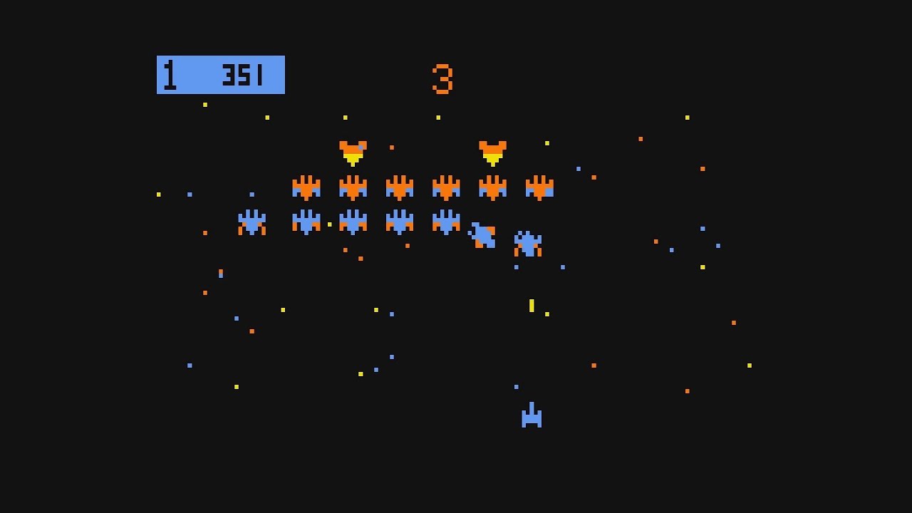 Galactic Invasion - (1981) - Bally Astrocade - gameplay