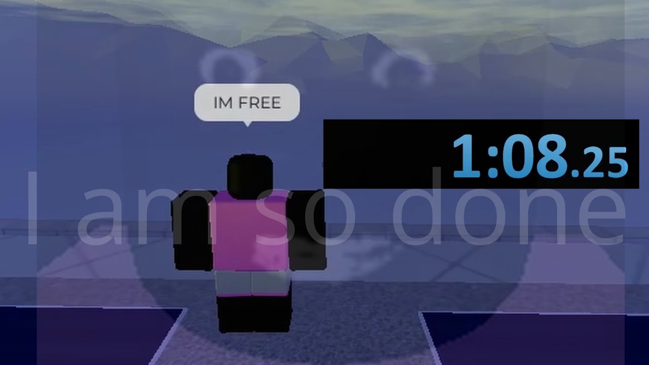 1:08.25 &mdash; PolisInc% (Glitchless WR) &mdash; Roblox ADRENALINE [PARKOUR]