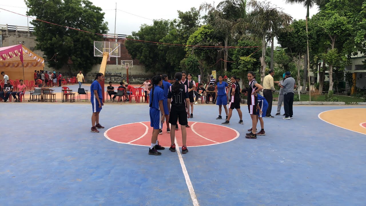 Ludhiana District vs Mohali girls basketball match #indianlivesportshub #livestreaming
