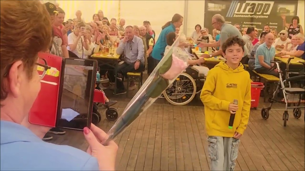 ROY JUNIOR  aus Belgien -zu Gast beim Heidefest in Kochstedt 2025 (Ausschnitte von seinem Auftritt)