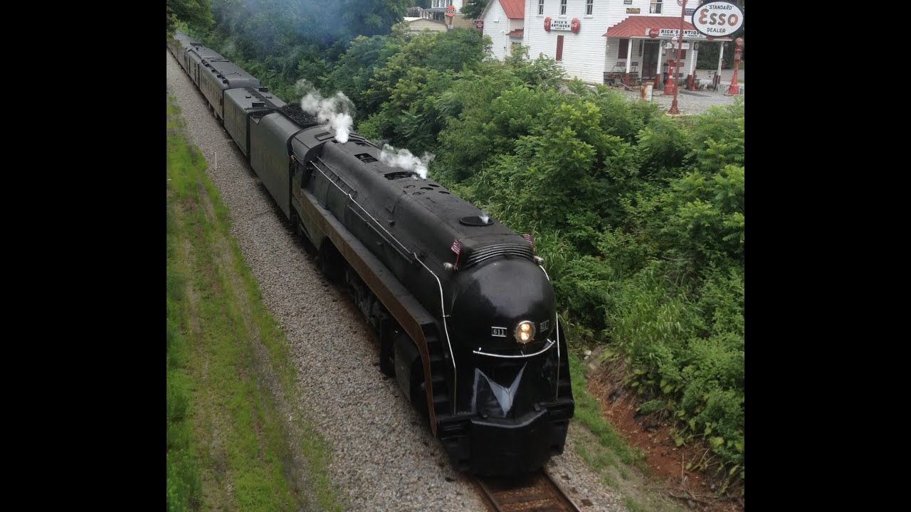 Norfolk and Western #611 - Roanoke to Lynchburg