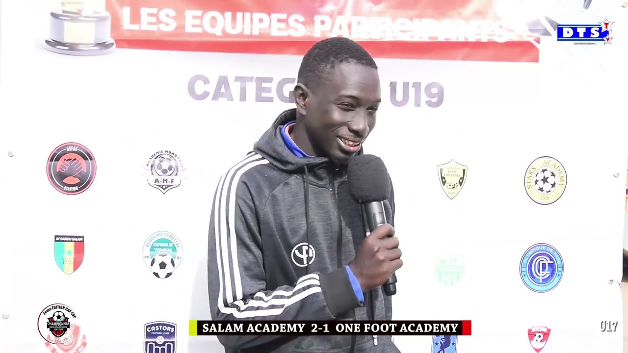 CAF-CUP -U17 Résumé du match SALAM ACADEMY  2-1  ONE FOOT ACADEMY