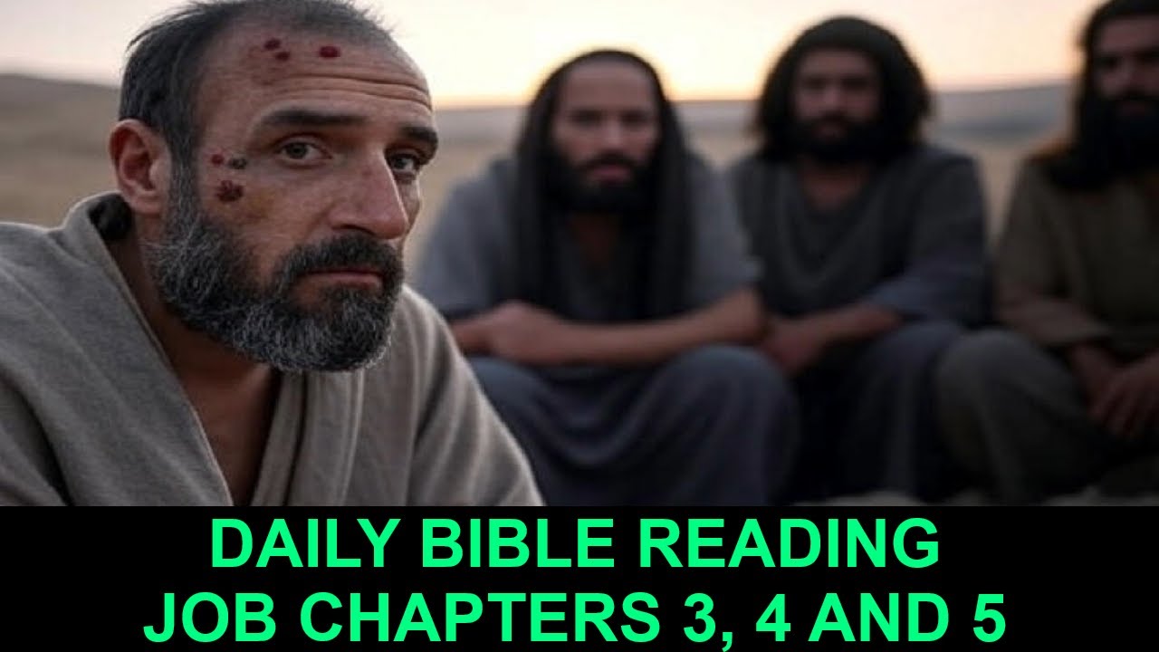 Daily Bible Reading - Job 3, 4 and 5 - Episode 383