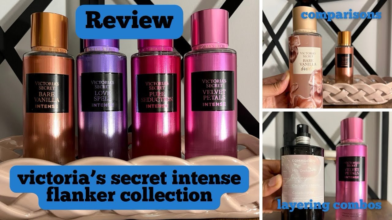 Обзор коллекции Victoria’s Secret Intense Flanker — Bare Vanilla Intense Love Spell Intense и мно...