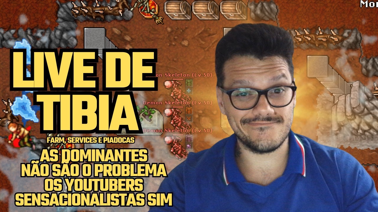 Tibia Shorts  - Vivendo de TIBIA e JOGOS online SE MEDO DE DOMINANTE