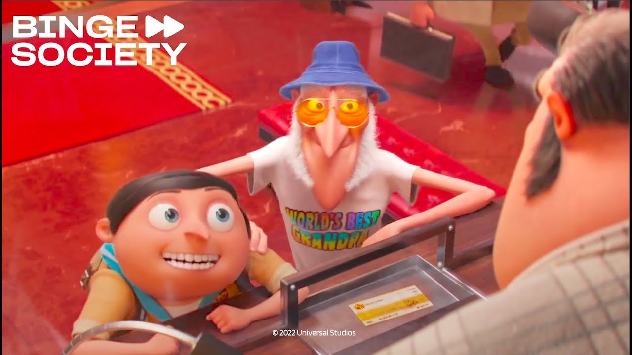 When Little Gru steals from the Bank of Evil | | Minions: The Rise of Gru | Binge Comedy